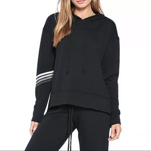 Ombré piped sweatshirt